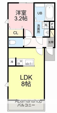 Ambre宮千代の間取り写真