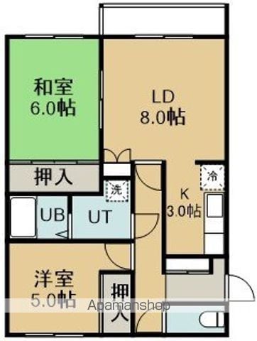 とちぎマンションの間取り写真