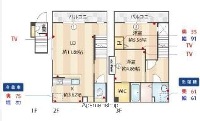 【ＲＥＳＩＤＥＮＣＥ城西の間取り】