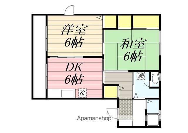 【グランコートの間取り】