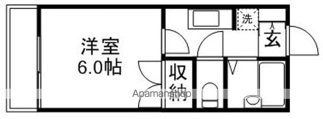 アルベール武蔵境の間取り写真