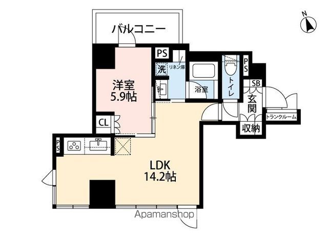 希神楽坂テラスの間取り写真