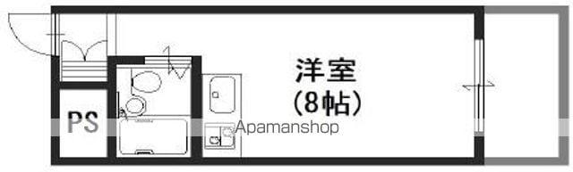 スクエアメゾン志紀の間取り写真