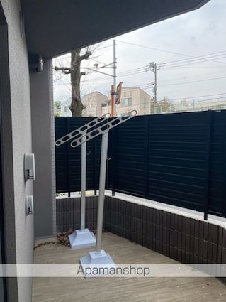 東京都立川市曙町３丁目[1K/25.15m2]のバルコニー