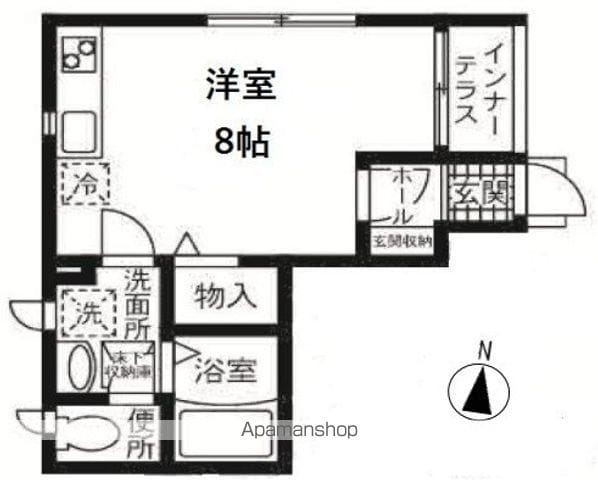 レジデンス南千束の間取り写真