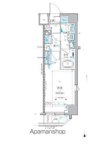 ベルシード池袋本町の間取り