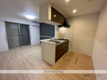 カリーノミラドール（ＣａｒｉｎｏＭｉｒａｄｏｒ）[1LDK/45.62m2]のキッチン