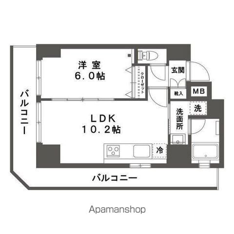 エシュレ湘南の間取り写真