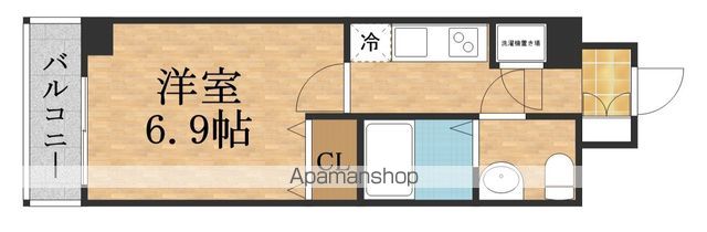 RESIUR−H大阪城NORDの間取り写真