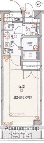 メインステージ永福町の間取り写真