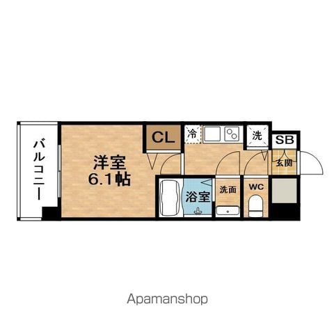 PRESSANCEUMEDAKITATHELIVEの間取り写真