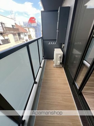 東京都中野区江原町２丁目[1K/27.88m2]のバルコニー