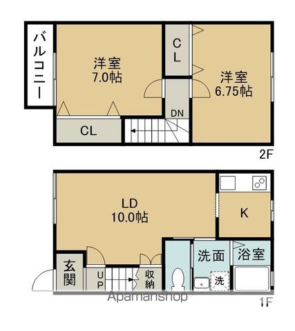リバージュ青山東の間取り写真