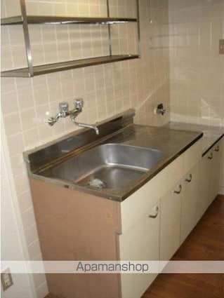 ベルメゾン古川１[1K/26.6m2]のキッチン