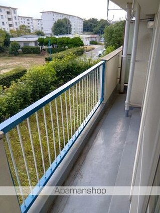 ビレッジハウス鳴滝１１号棟[2DK/37.09m2]のバルコニー