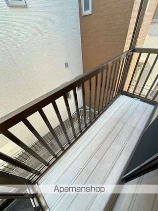 滋賀県大津市大江３丁目[2DK/50.2m2]のバルコニー