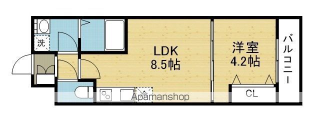 D PORTA ARCOBALENOの間取り写真