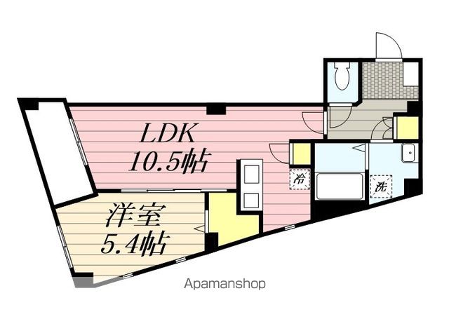 グランディオ検見川の間取り