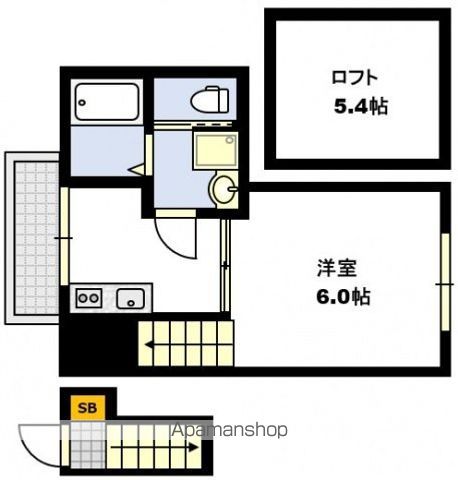 RIDERE井口の間取り写真