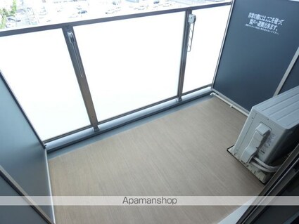 プレサンス深江橋ラヴィゲート[1K/20.68m2]のバルコニー