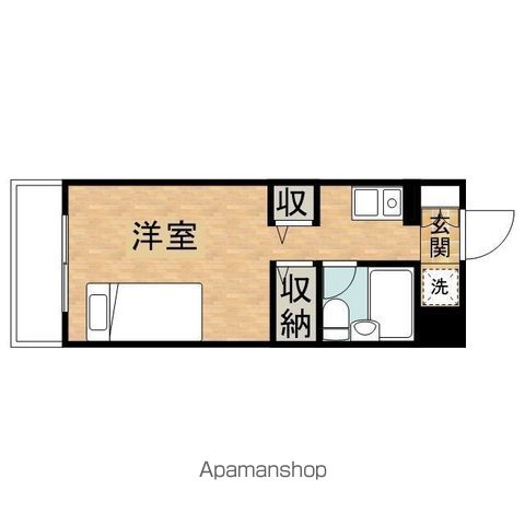 多摩学生マンションの間取り写真
