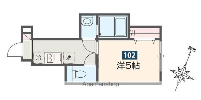 【ＭＥＬＤＩＡ矢川Ⅱの間取り】