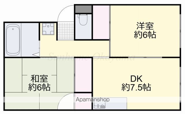プレジール東川原の間取り写真