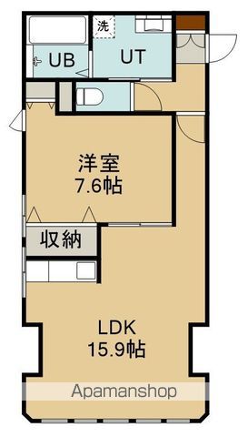 山の手ビルマンションの間取り写真