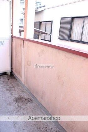 ＬＡ新徳田Ｂ[1K/22.65m2]のバルコニー