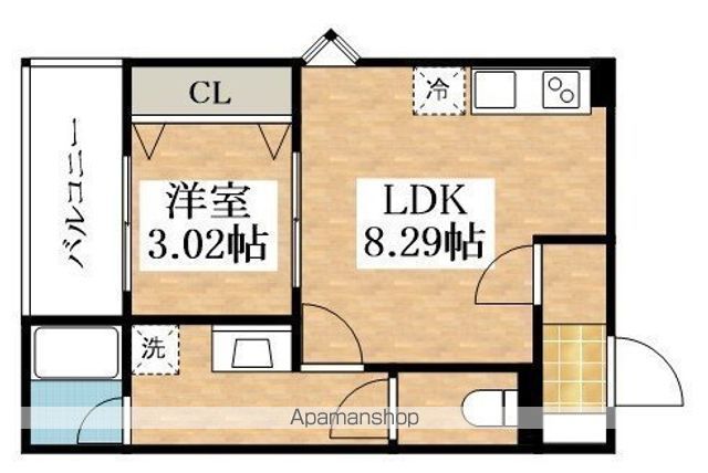 FSTYLE東新町3号館の間取り写真