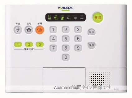 ウィステリアＢ[2LDK/59.55m2]のセキュリティ