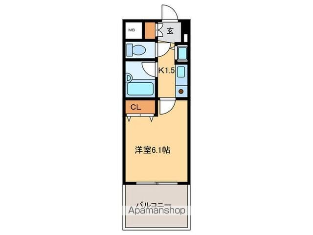 ライオンズマンション天神西の間取り写真