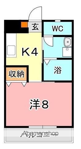 ビュー倉敷の間取り写真