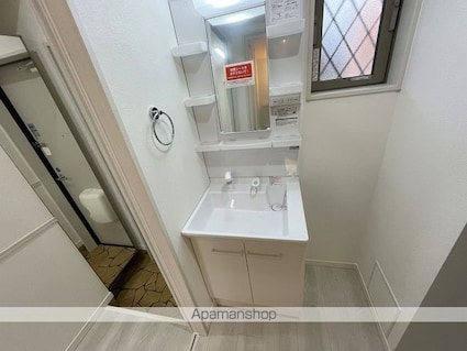 ＤＥ　ＤＯＭＯ　ＧＥＭＩＮＯＳ　２ｎｄ[1K/33m2]の洗面所