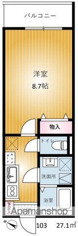 REVENE小倉の間取り写真