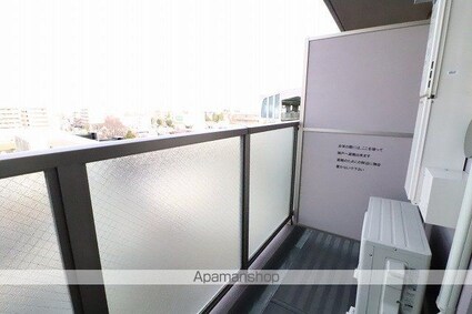 東京都東大和市上北台１丁目[1K/25.9m2]のバルコニー