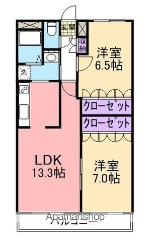 サウス23の間取り写真
