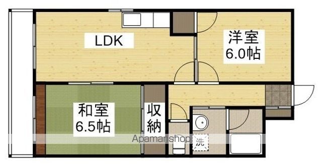 キャロット西原の間取り写真
