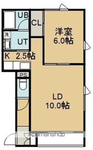 シェルメゾンダイチの間取り写真