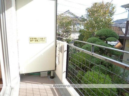 ガーデンヴィラⅡ[1K/25m2]のバルコニー