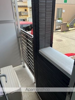 グランカスケードみのり台[1K/19.99m2]のバルコニー