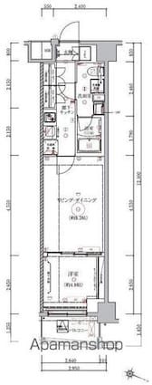 ベルシード板橋本町プレミアⅡ[1LDK/35.85m2]の間取図