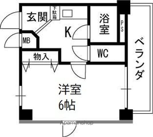 エステムコート梅田北の間取り写真