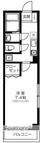 PICCHIO御徒町の間取り写真