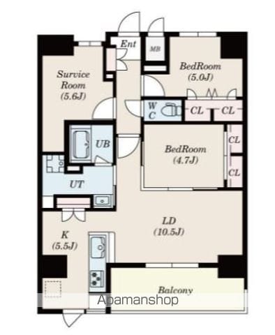 【ＳーＲＥＳＩＤＥＮＣＥ伊都ＡＴＴＩＲＡＮＴの間取り】