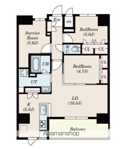 ＳーＲＥＳＩＤＥＮＣＥ伊都ＡＴＴＩＲＡＮＴの間取り