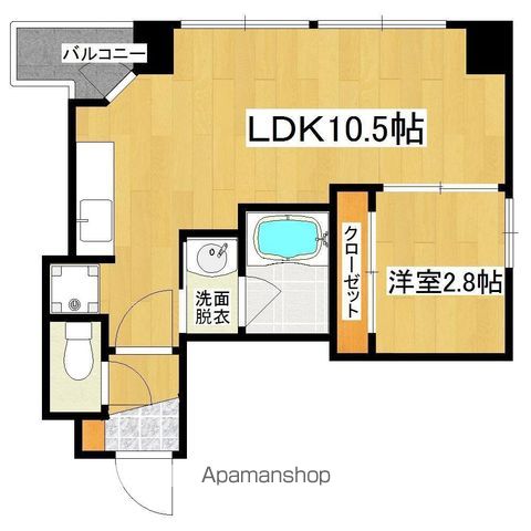 プランタン鴨池の間取り写真