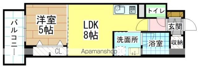 ファミーユ中園IIの間取り写真