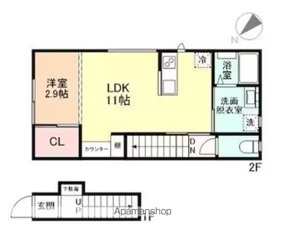 EVER PLACE 東新庄 IIの間取り写真