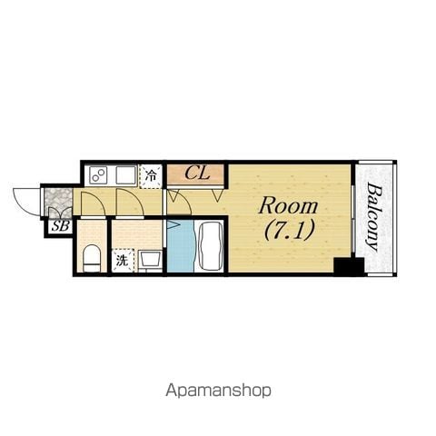 S−RESIDENCE大阪九条NORTHの間取り写真